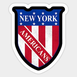 New York Americans Hockey Team Sticker